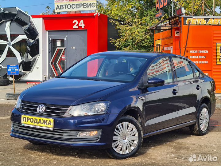 Volkswagen Polo 1.6 AT, 2017, 94 000 км