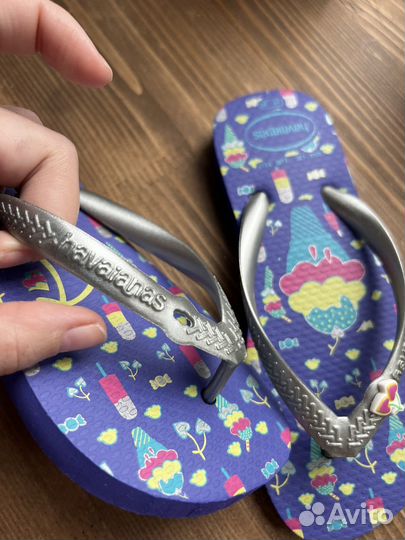 Шлепанцы сланцы детские havaianas