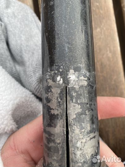 Титановый руль для самоката