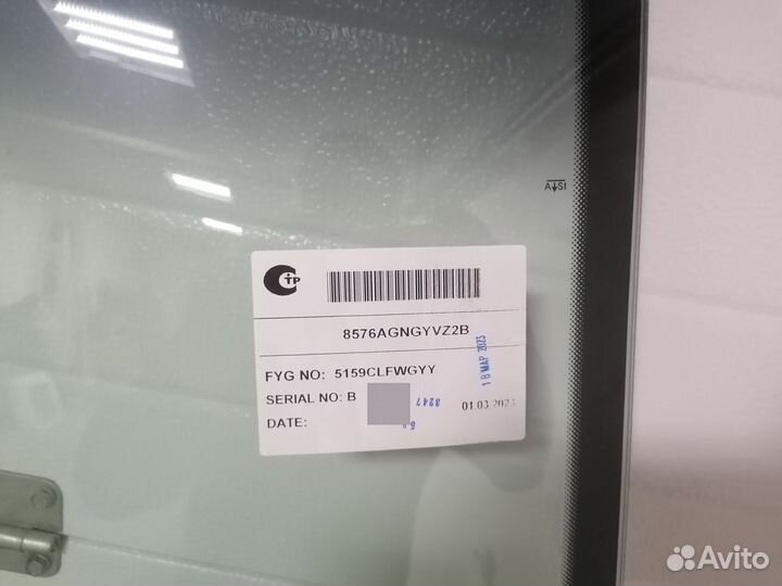 Лобовое стекло на volkswagen touareg 02-10