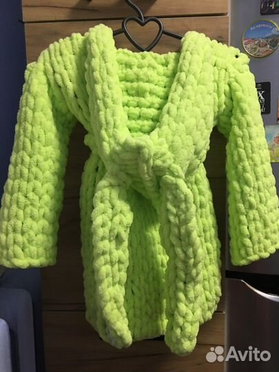 Халат детский из Alize puffi