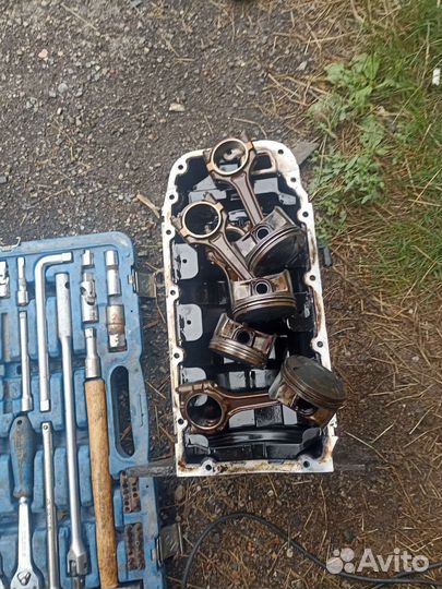 Opel astra h 1.6 XER шатуны с поршнями