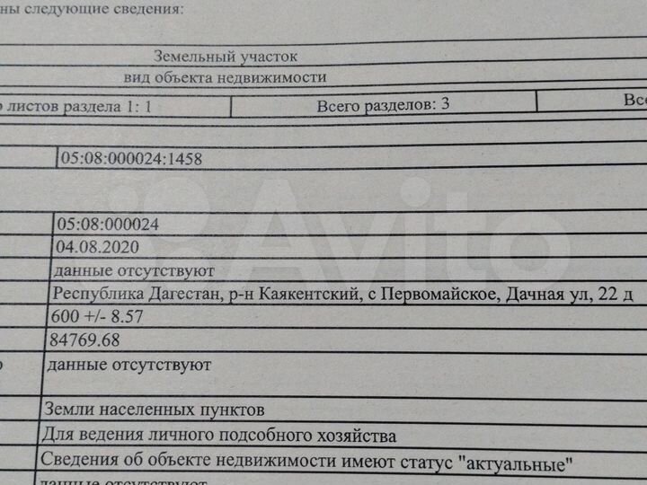 Участок 6 сот. (ИЖС)