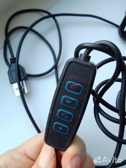 Кольцевая лампа 20 см