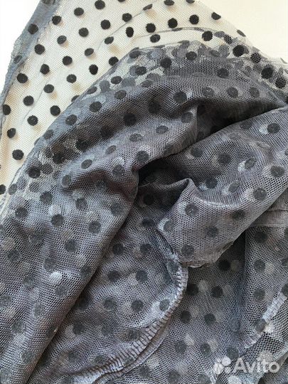 Ткань сетка с напылением горох