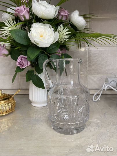 Кувшин хрустальный СССР