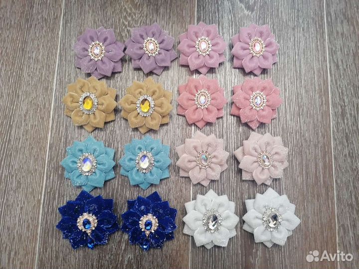 Резинки для волос, бантики