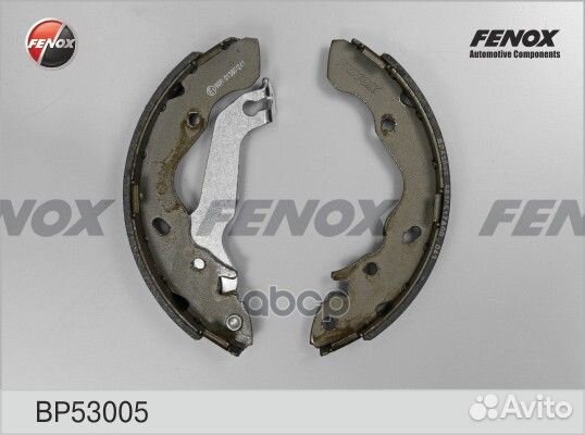 Колодки тормозные барабанные BP53005 fenox