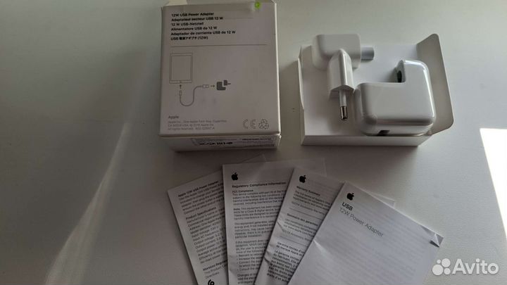 Сетевое зарядное устройство apple оригинал