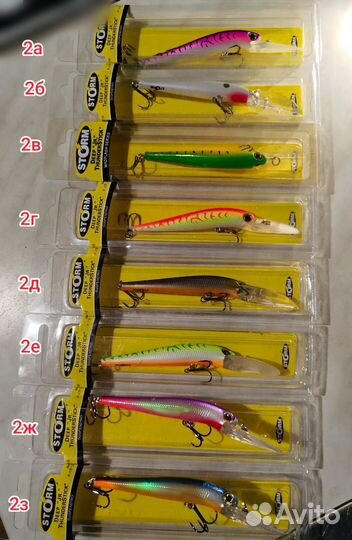 Воблеры: Storm,Smithwick,Bomber,Cordell,Norman