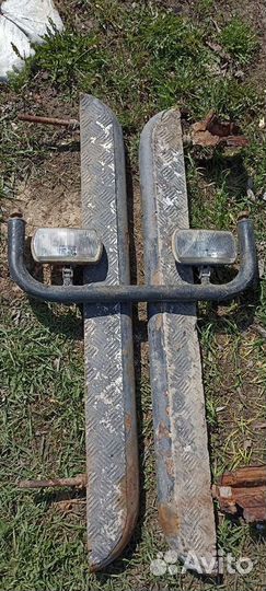 Подножки пороги на Ниву 3д