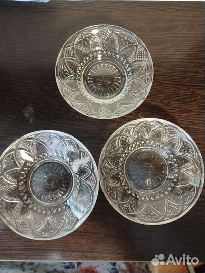 Фужеры, рюмки, вазы, стаканы, стекло