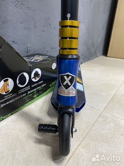 Самокат трюковой Explore Pescara HD