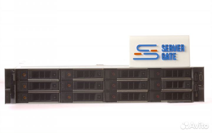 Сервер Dell R740xd 12LFF 2xGold 6146 512GB