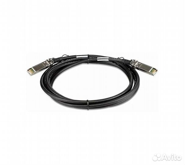 Кабель SFP+ D-Link DEM-CB100S 1м, черный (DEM-CB10