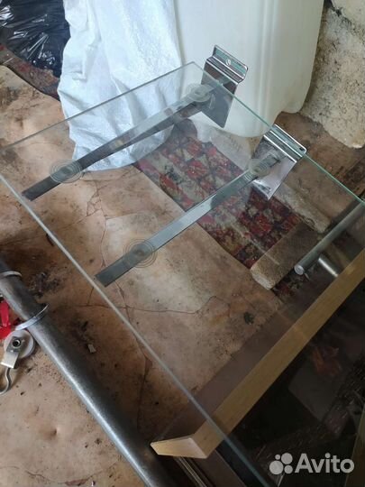 Полки стеклянные бу