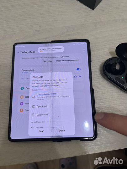 Беспроводные наушники Samsung Galaxy Buds+