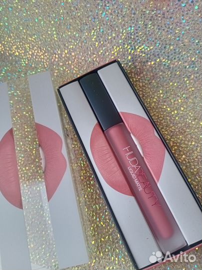 Жидкая помада Huda beauty Gossip gurl