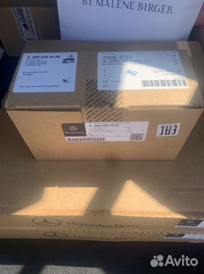 Тормозные колодки передние Мерседес W222 S63 AMG