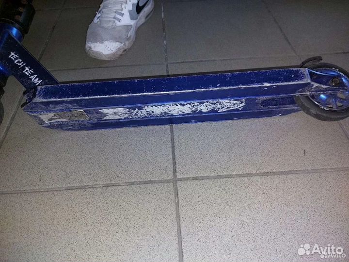 Трюковой самокат tech team