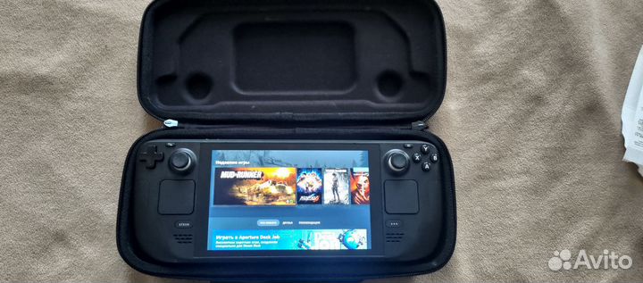 Игровая приставка Valve Steam Deck, 256Gb, SSD