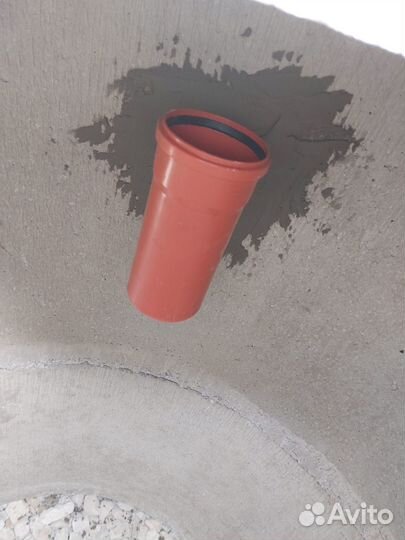 Установка септика из бетонных колец любой сложност