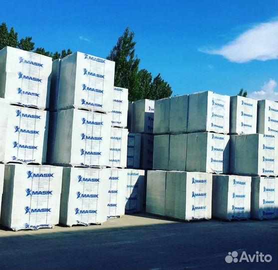 Газоблок Masix D400 175x250x625