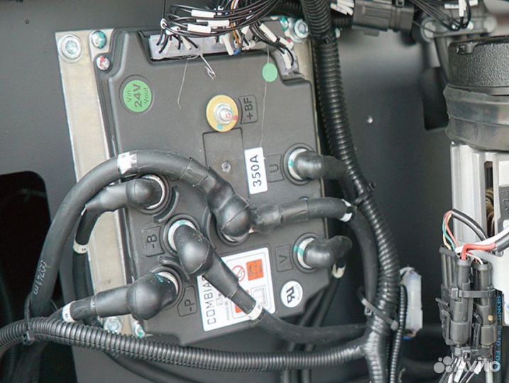 Самоходный штабелер PS16CB Simplex mast (Литий 200 Ач, EPS, Platform and Guardial Rail, В-1600)