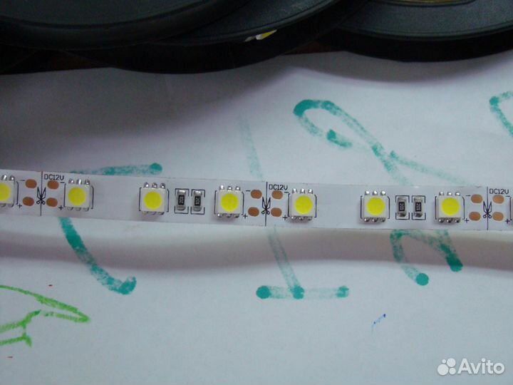 Светодиодная лента белая