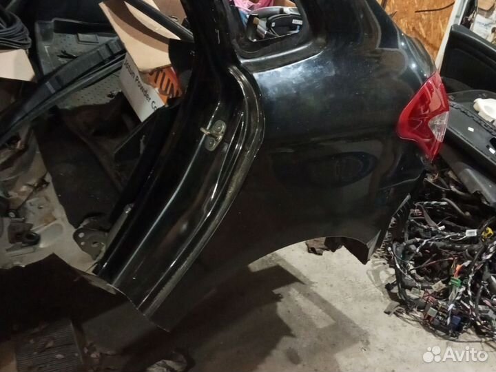 Крыло заднее левое citroen c4 2 ситроен ц4