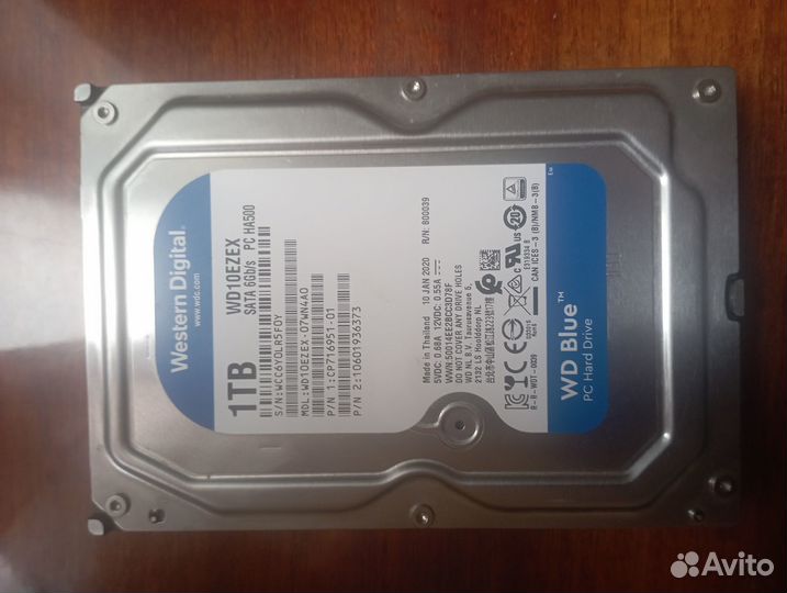 Жëсткий диск Western Digital WD20 eyes 1TB