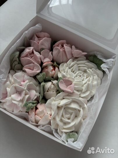 Зефир/съедобные цветы