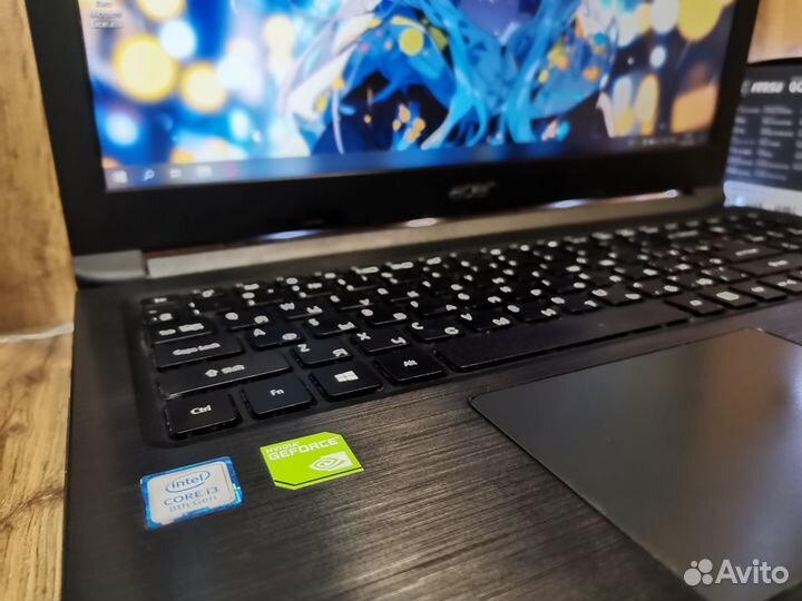 Игровой ноутбук Acer Core i3 8gen/1000Gb/MX130 2Gb