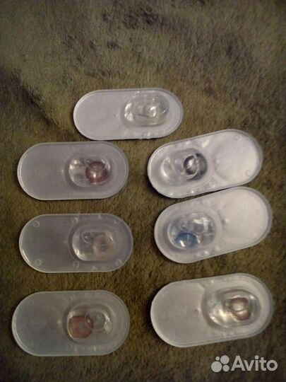 Линзы контактные цветные