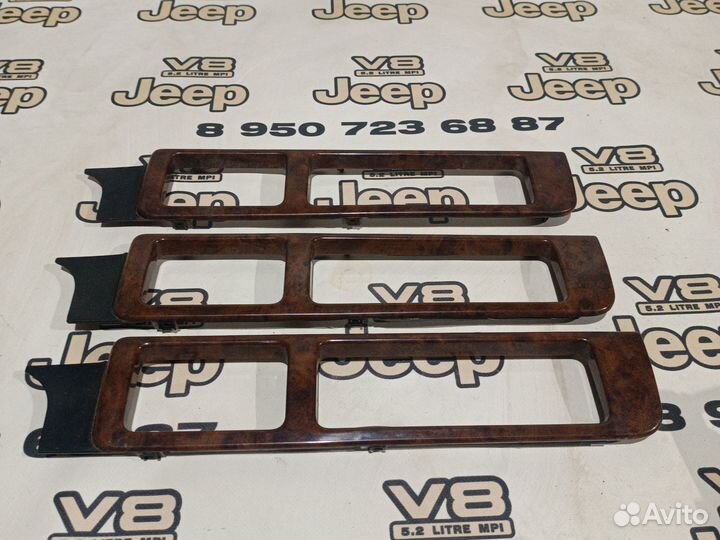 Накладка торпеды grand cherokee zj рестайлинг
