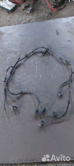 Проводка заднего бампера на Volkswagen Phaeton