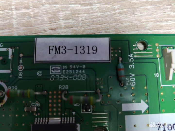 Плата DC контроллера FM3-1319 canon IR3025