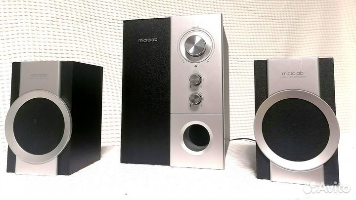 Компьютерные колонки microlab М-520 система 2.1