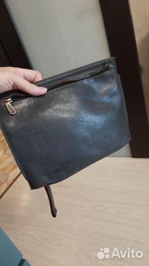 Мужской кожаный клатч
