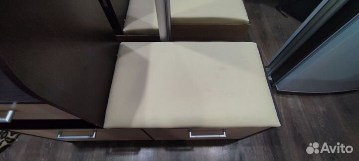 Банкетка с тумбой