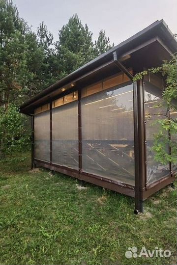 Мягкие окна для беседок