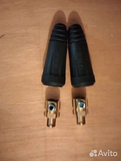 Кабельная вилка 35-50, вилка для сварочника