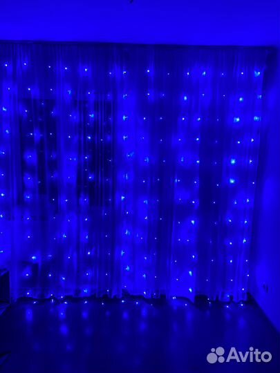 Гирлянда штора