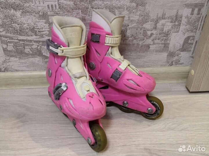 Роликовые коньки детские раздвижные