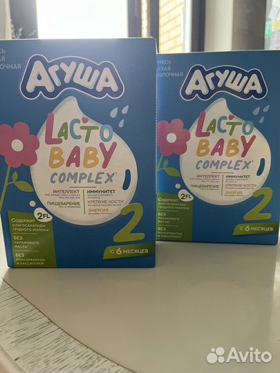 Детская молочная смесь Агуша