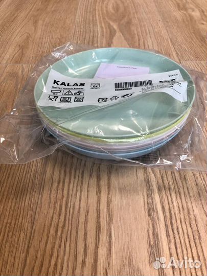 Детская посуда икея Калас новая