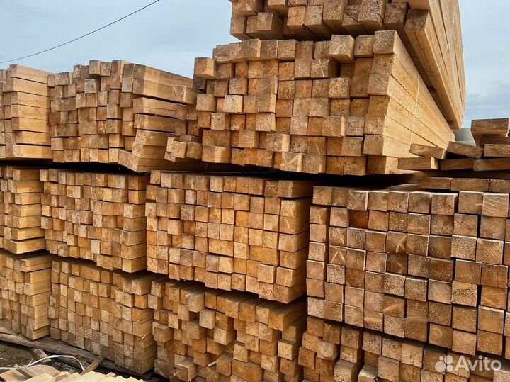 Доска обрезная 40х100х6000мм