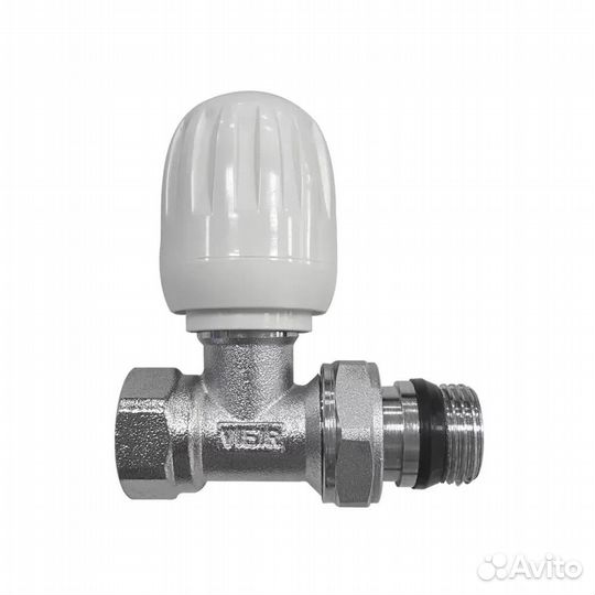 Вентиль для радиаторов 1/2 регулировочный прямой верхний Vieir VR278