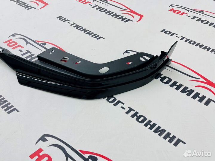 Губа в стиле M340 черный глянец BMW 3 серия G20