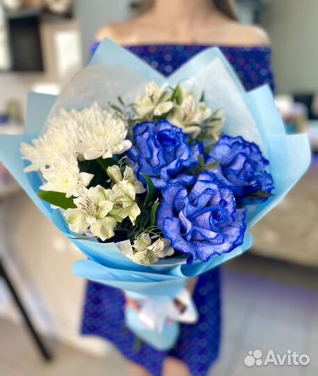 Живые цветы букеты